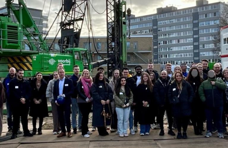 Geslaagd Start Bouw event